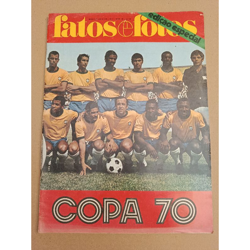 Revista Fatos e fotos copa 70 - Ano X - 488