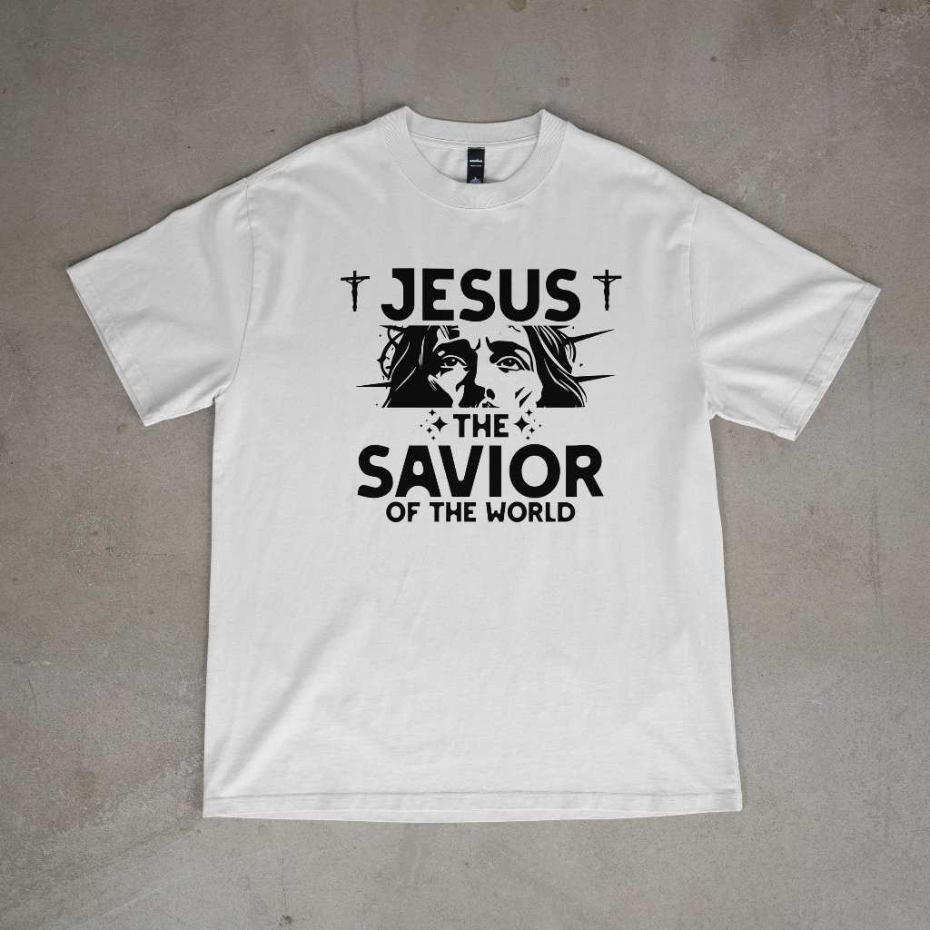 Camiseta Jesus The Savior ( Religiosa ) 100% algodão unissex