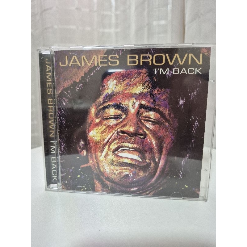 ​🎶 CD JAMES BROWN - I'M BACK (1998) em ótimo estado Funk, Soul, Gospel