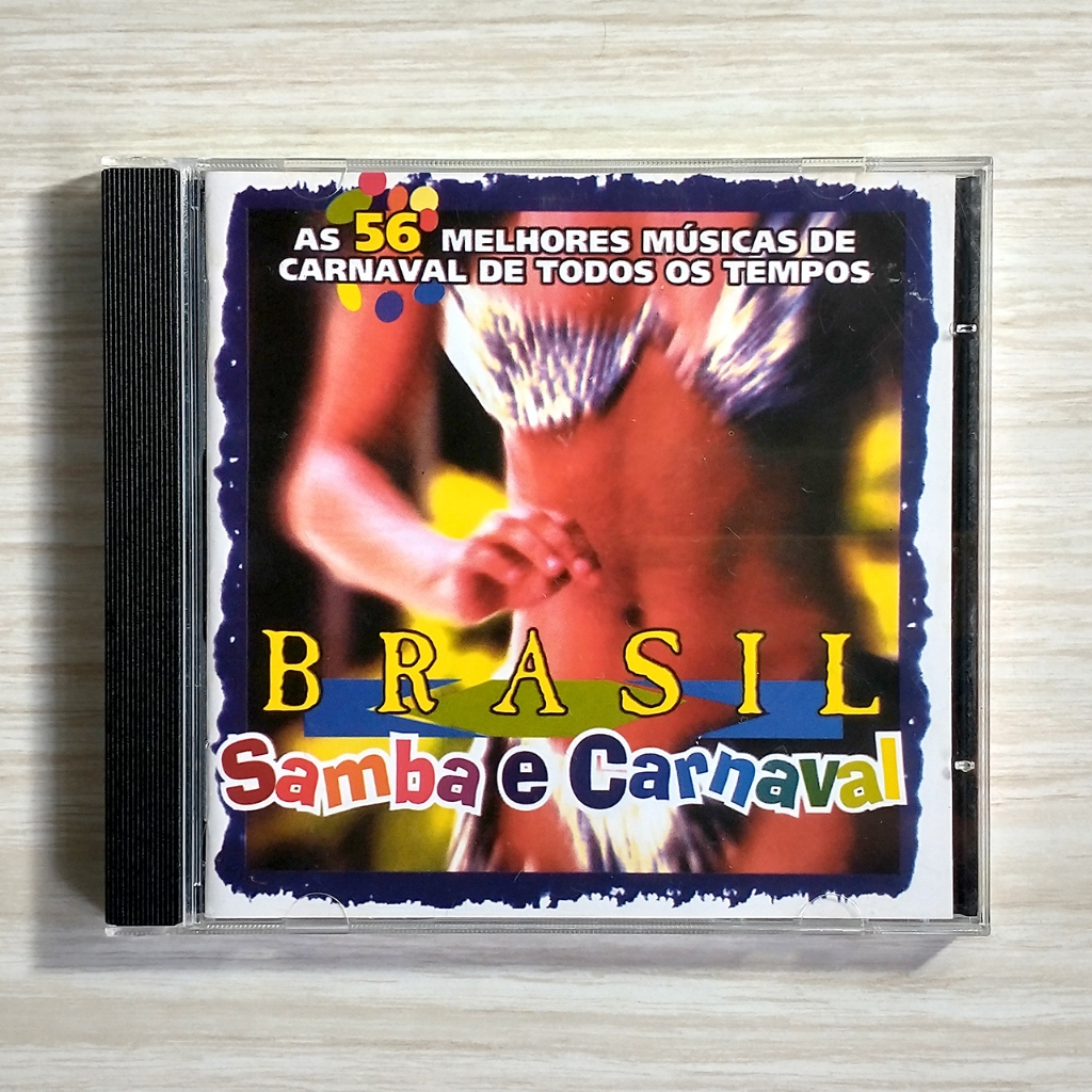 CD Banda Folia Brasileira – Brasil - Samba E Carnaval (As 56 Melhores Músicas De Carnaval De Todos Os Tempos)