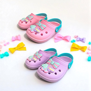 Sandália Infantil Papete Menina Charmosa Laçinho Casual em Oferta na Shopee