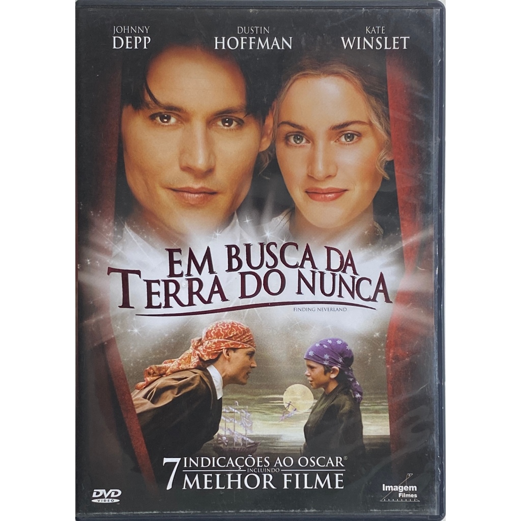 Em Busca da Terra do Nunca - Johnny Depp - DVD Original