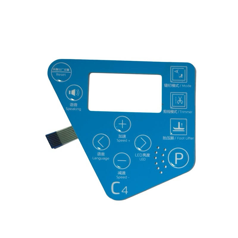 Membrana Teclado Painel Jack Overlock C4 Máquina Overlock Industrial