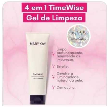 Gel de Limpeza 4 em 1 time wise marykay