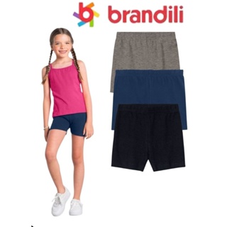 Short infantil feminino Brandili 4 ao 16 em Oferta na Shopee