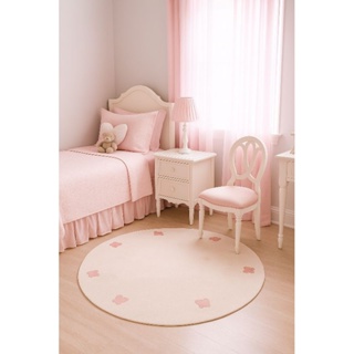 Tapete quarta infantil menina medida 1,40 de diâmetro em Oferta na Shopee