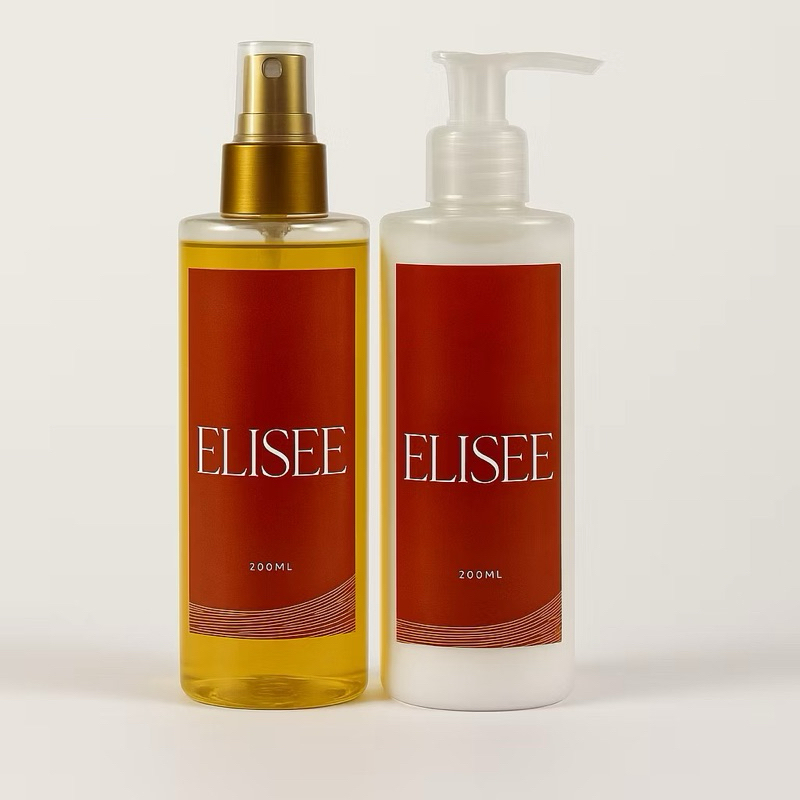 Kit Elisee Mulher Poderosa - Body Splash e Creme Hidratante Corporal 200ml Cada Feminino