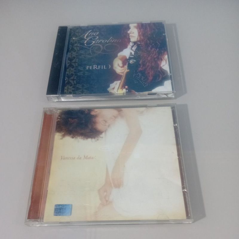 CDs Lote Vanessa da Mata Ana Carolina Perfil