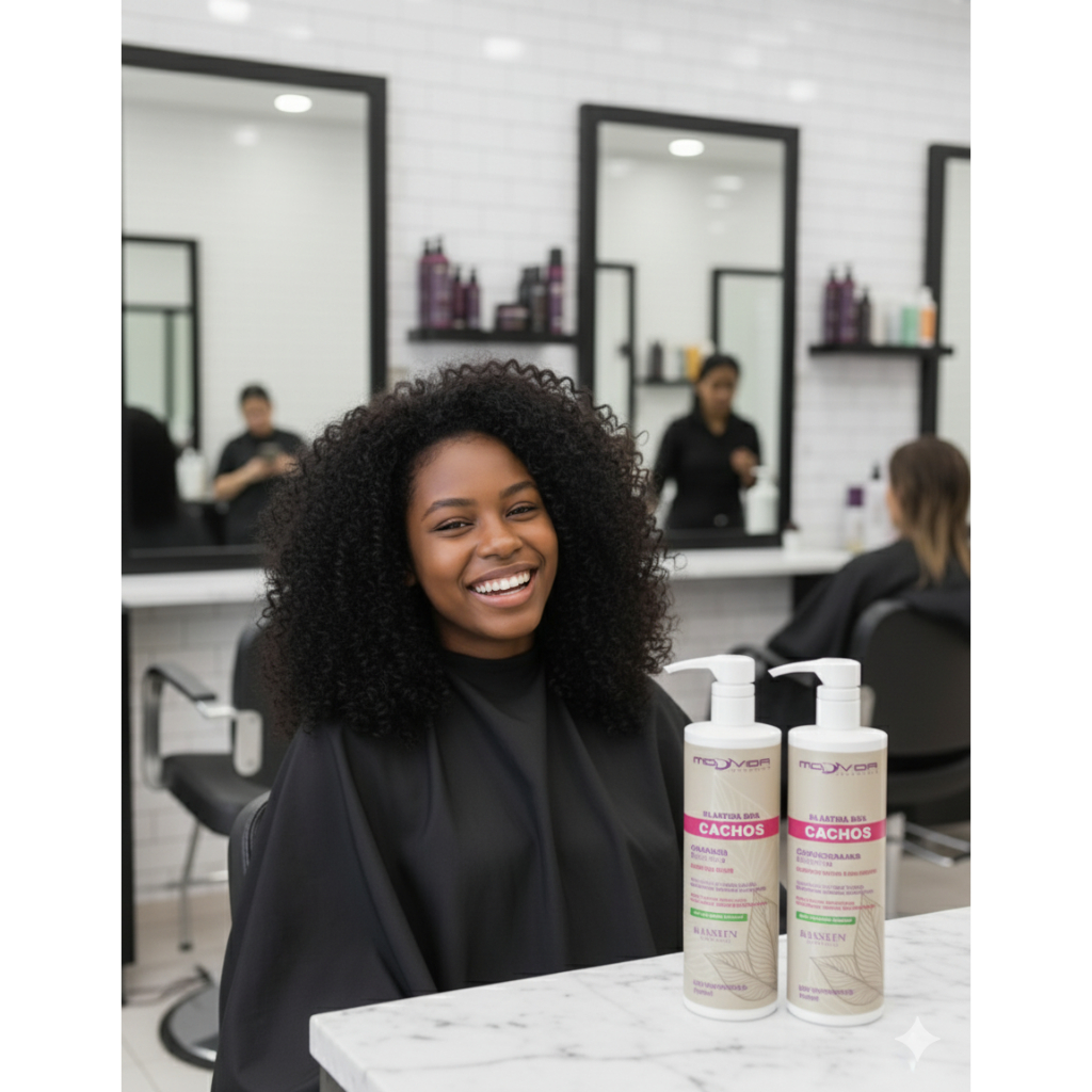 Condicionador de 1 litro cachos -  Shampoo de 1 litro cachos Karseell