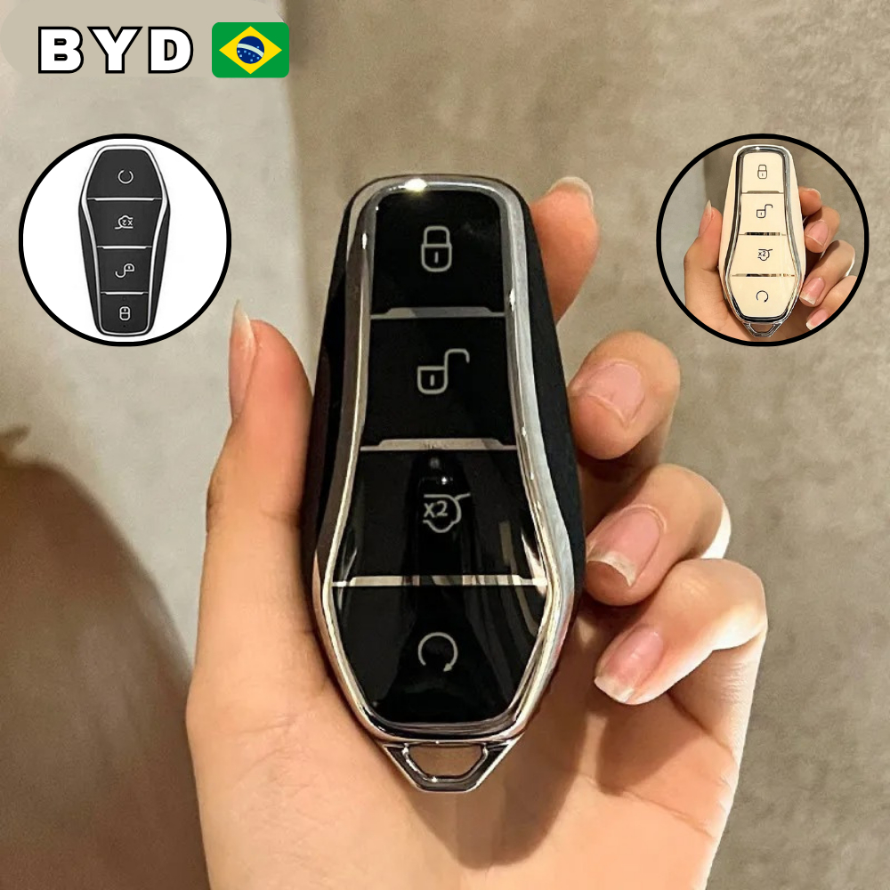 Capa Chave BYD Dolphin Mini Acessórios Song Plus Pro King Yuan Seal Protetor Silicone em Oferta na Shopee