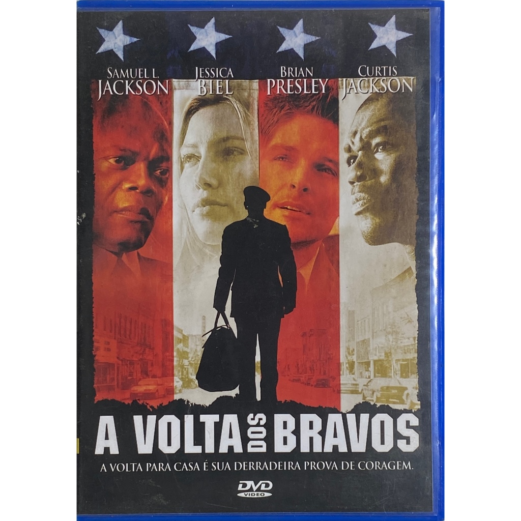 DVD - A Volta dos Bravos - Samuel L. Jackson - Original
