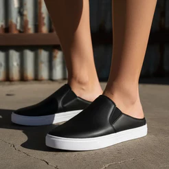 Sapatenis Mule Casual Urban flex slip on Calce Facil Sem Cadarço