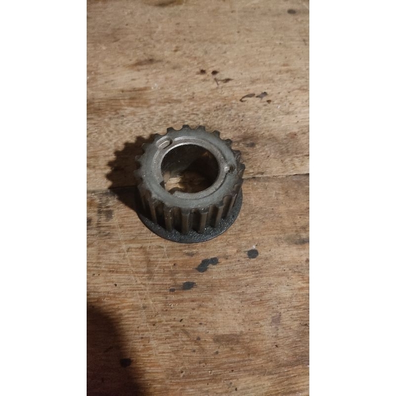 engrenagem roda dentada polia virabrequim original Peugeot 308 408 Citroen C4 Pallas Picasso