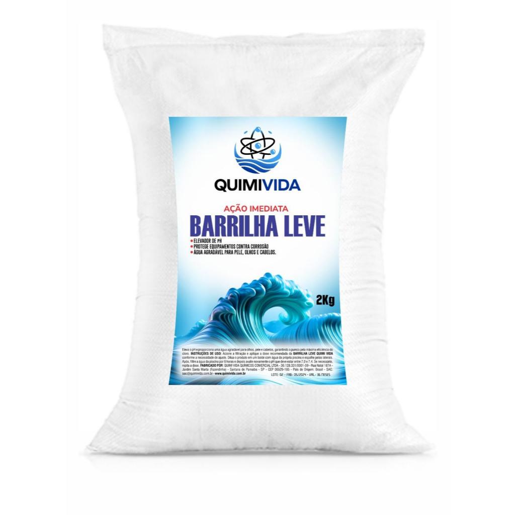 Barrilha Leve 2 Kg Elevador De Ph Mais Limpeza De Piscina em Oferta na Shopee