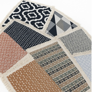 Tapete Decorativo Emborrachado 45x60 cm – Antiderrapante e Fácil de Lavar em Oferta na Shopee