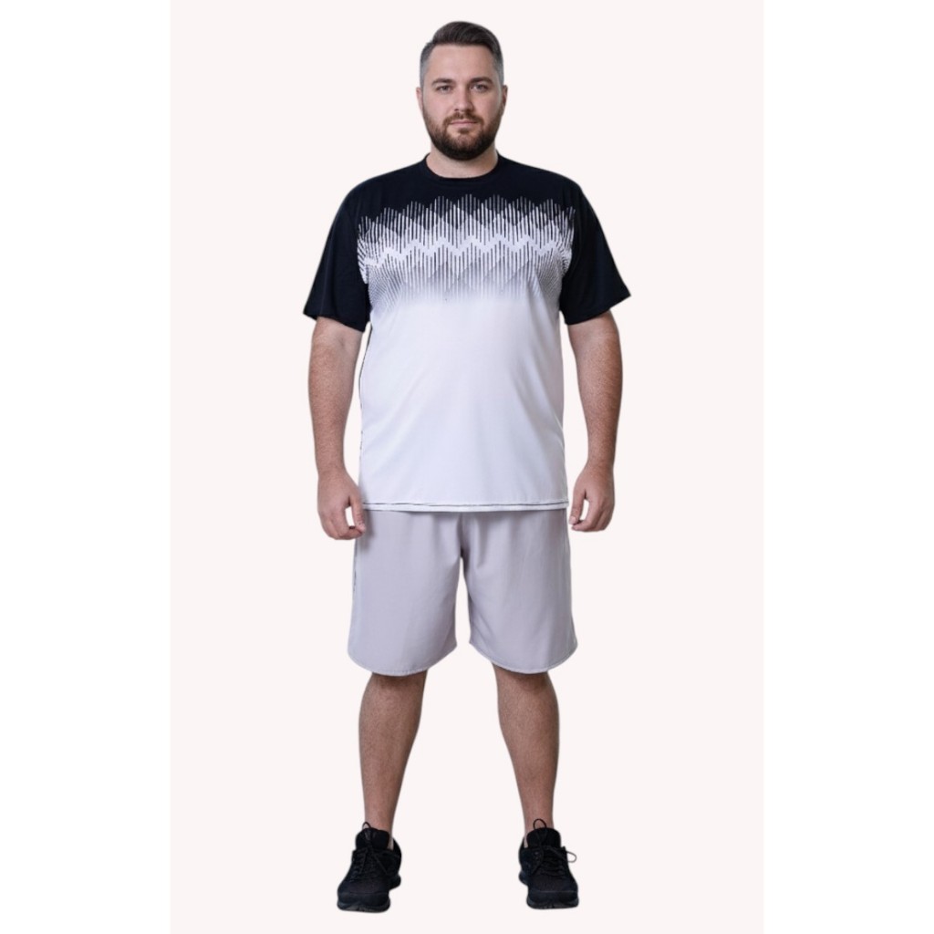 Camisetas-Camisas Plus Size-G1-G2-G3 Masculina DRYFIT P/Academ Exercícios Futebol-Corrida-Cicclismo