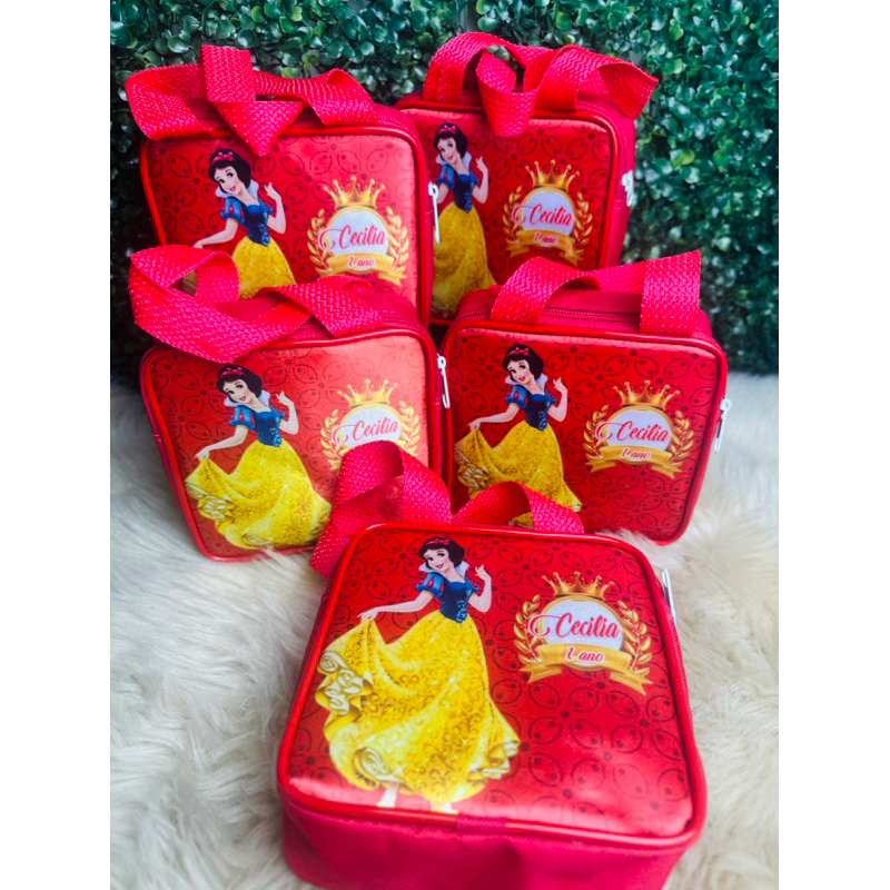 Kit Frasqueira Bolsa Personalizada em Nylon 600 | Lembrancinha Infantil, Festa, Casamento e Eventos