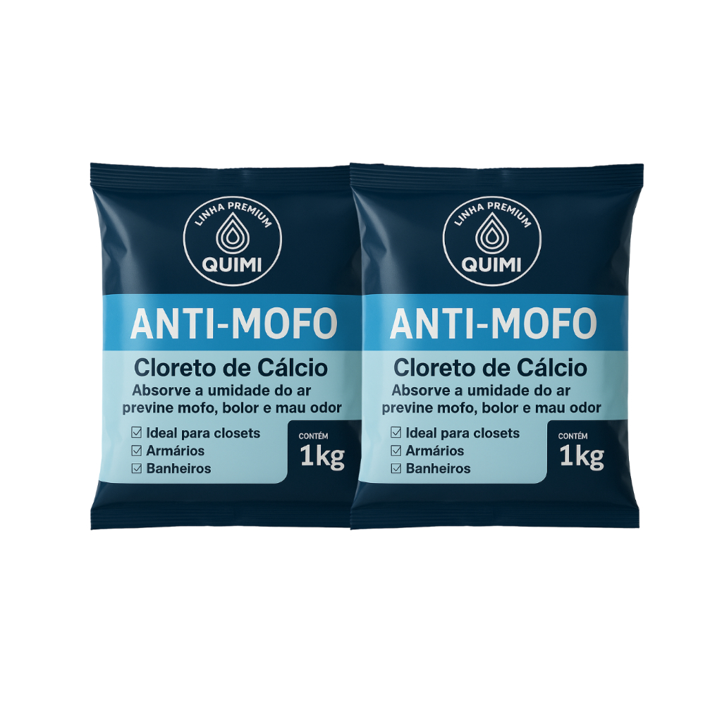 Cloreto Cálcio Premium 2kg Anti Mofo Bolinha Absorvedor Umidade Elimina Odores Refil em Oferta na Shopee