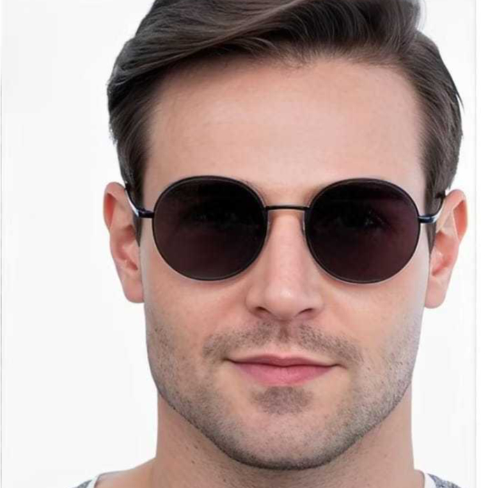 Óculos De Sol Redondo Feminino Masculino Retrô Metálico Inspire Round Estilo Vintage Unissex UV400
