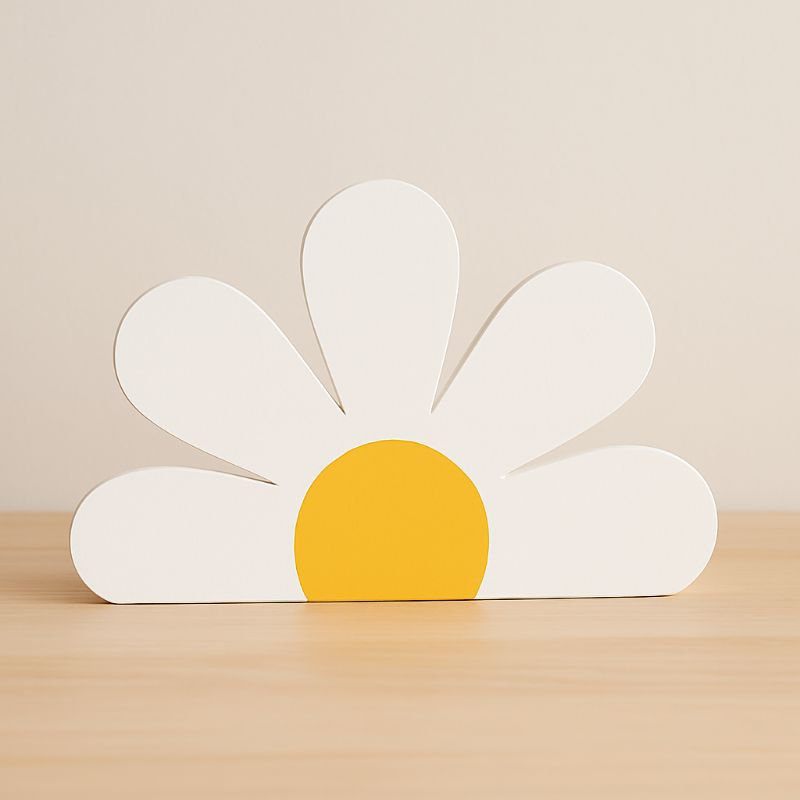 Margarida sem base MDF cores variadas Grande em Oferta na Shopee