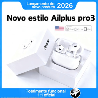 Fone Bluetooth Pro2 2026 Alta Qualidade, Cancel. Ruído - Para iPhone e Android