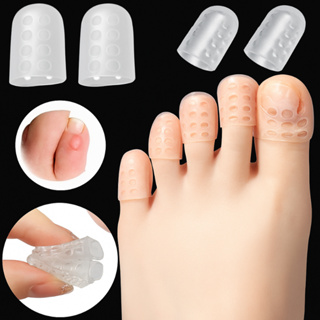 Kit 1 a 20 unidades Dedeiras de Silicone Para Protetor Calo Unha Encravada Para Dedo Dos Pés Diabético em Oferta na Shopee
