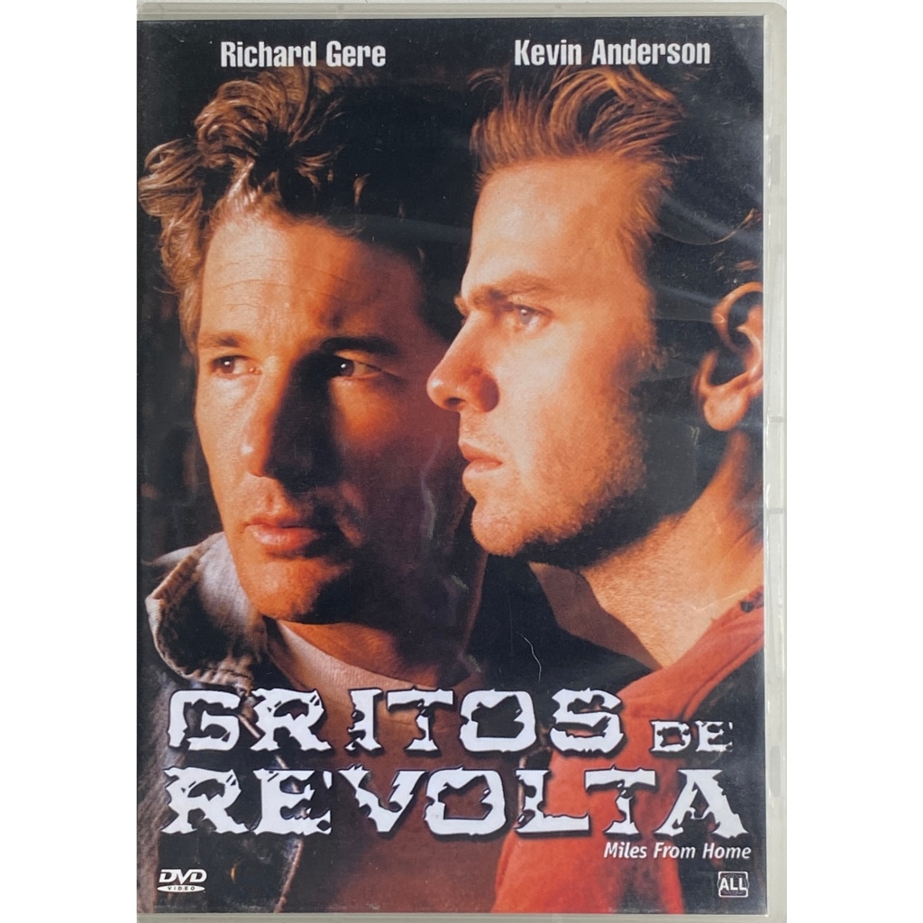 Gritos De Revolta - Richard Gere - DVD Original