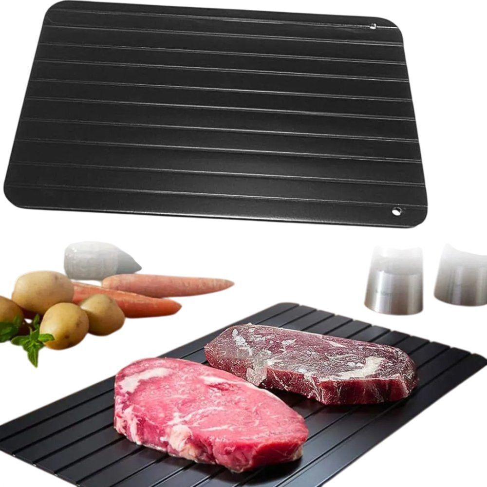 Tabua Magica Descongelar Rápido Carne Alimentos Defrost Express Tech Bandeja Travessa