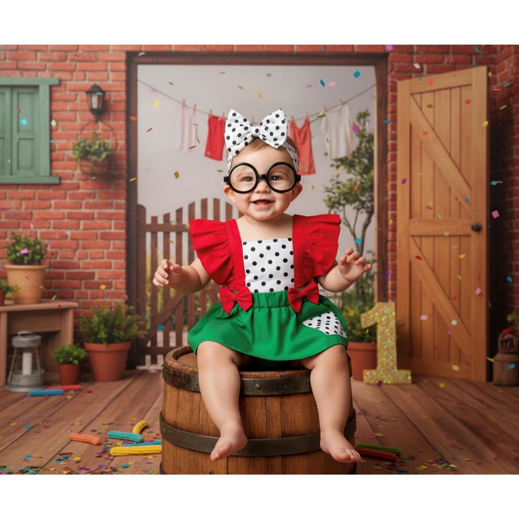 Romper Chiquinha - Roupa Chiquinha