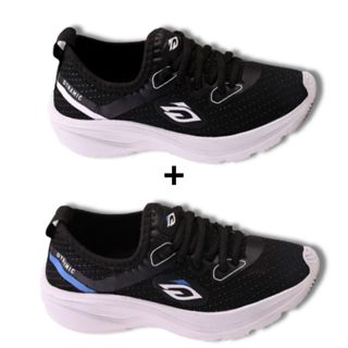 Kit 2 Pares Tênis Infantil Menino e Menina Leve Confortável em Oferta na Shopee