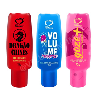 KIT GOZE + DRAGÃO CHINÊS + VOLUME MÁXIMO GEL PRODUTOS PARA CASAL PRAZER INTENSO em Oferta na Shopee