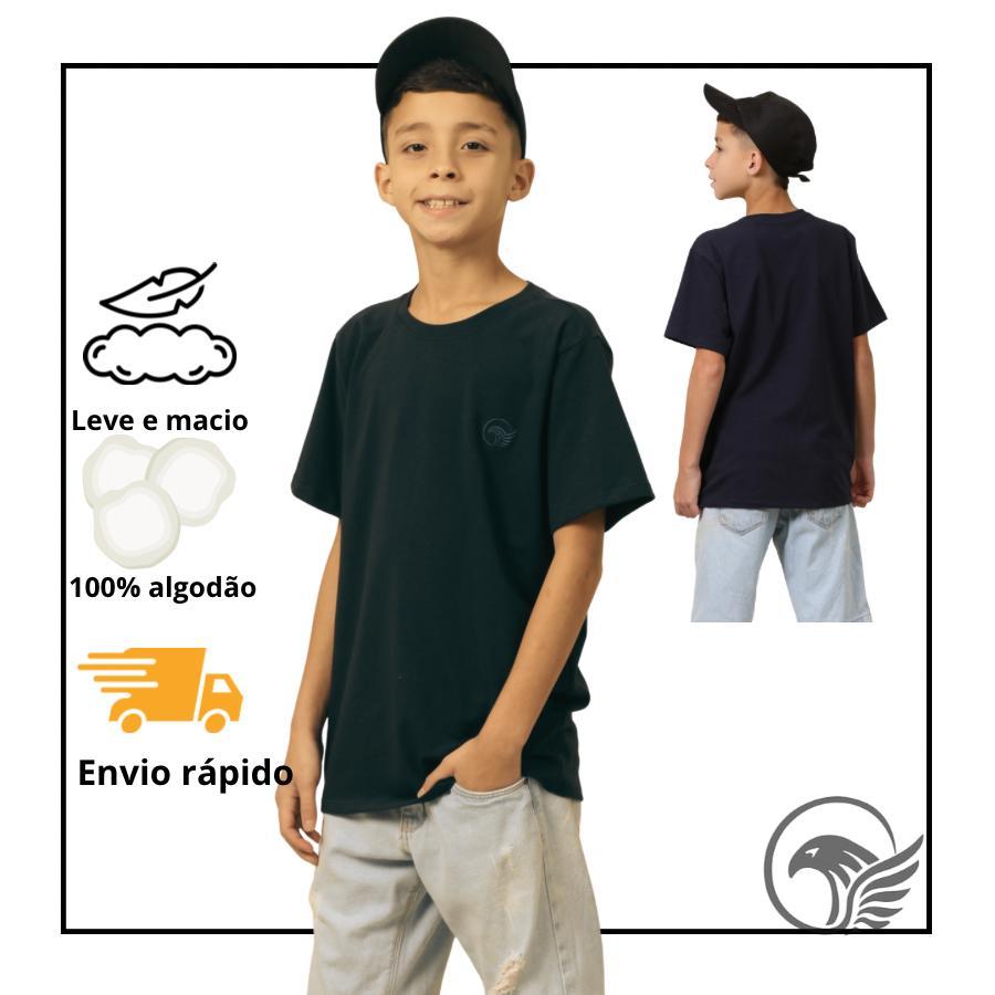 CAMISETA JUVENILMALHA PERUANA ALGODÃO MASCULINA BÁSICA ESTILO CASUAL  CONFORTÁVEL DIA A DIA