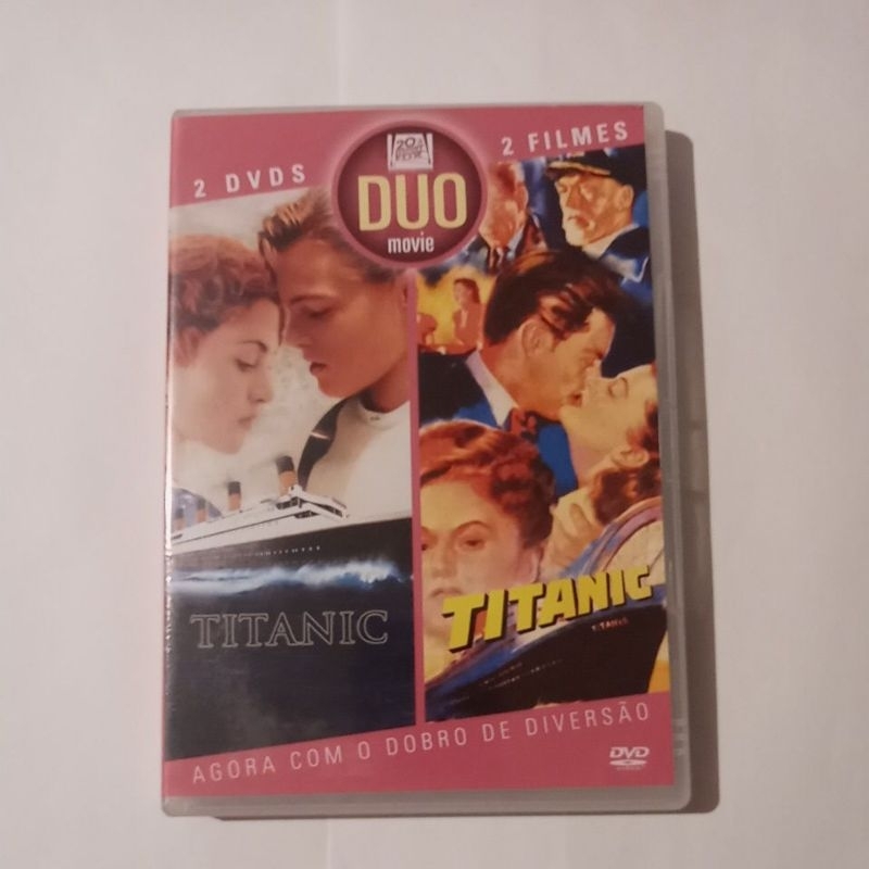 DVD TİTANİC / DUO MOVİE - VERSOES 1997 E 1953 - 2 DİSCOS