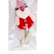Enfeite De Pendurar Noel/boneco Perna De Bolinhas Natal 20cm Natalino