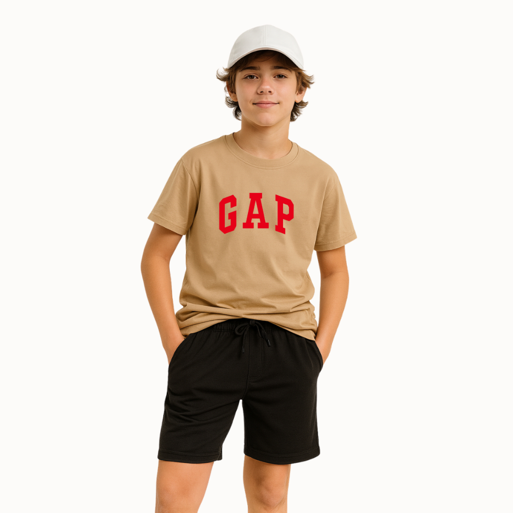 Conjunto Juvenil Infantil Masculino Menino Estampado Malha Algodão Premium