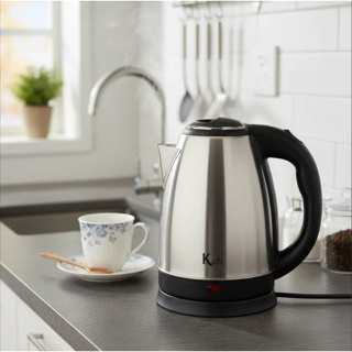 Chaleira Jarra Elétrica Inox Prateada 1.8litros em Oferta na Shopee