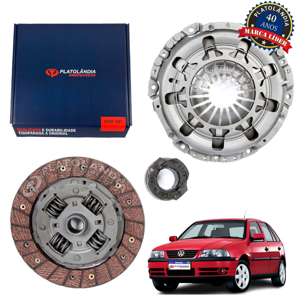Kit Embreagem Completa Gol Parati G2 G3 G4 8V 16V 1997 a 2008 em Oferta na Shopee