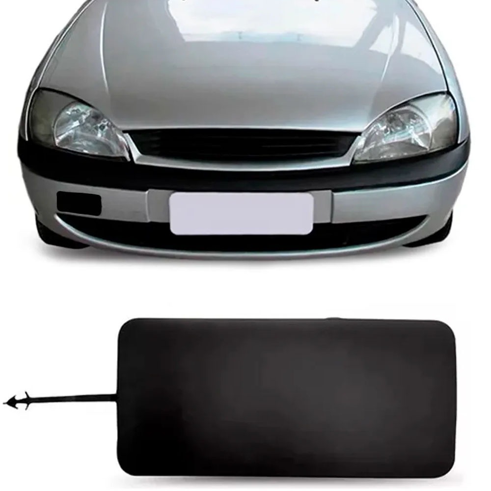 Tampa Furo Reboque Parachoque Dianteiro Fiesta E Courier em Oferta na Shopee