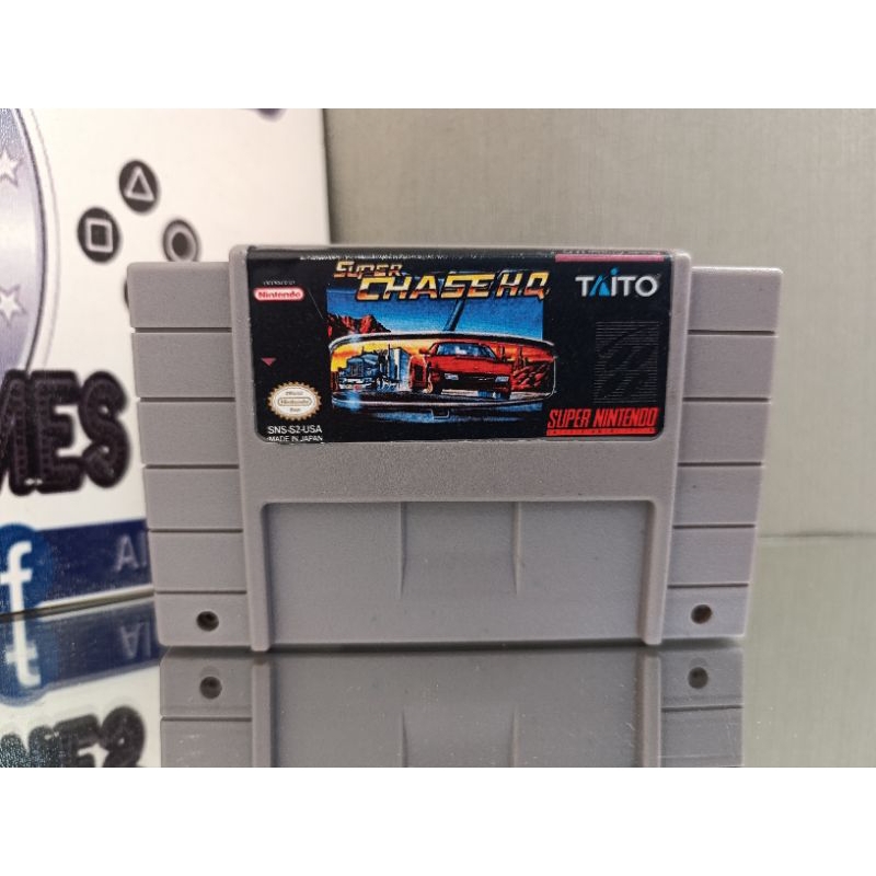 SUPER CHASE H.Q. SUPERNINTENDO ANOS 90
