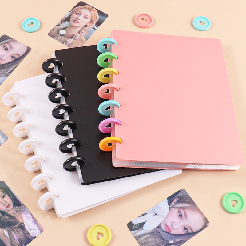 Álbum de Botões de Cogumelos com 80 Bolsos de 3 Polegadas para Armazenamento de Cartões e Papelaria em Oferta na Shopee