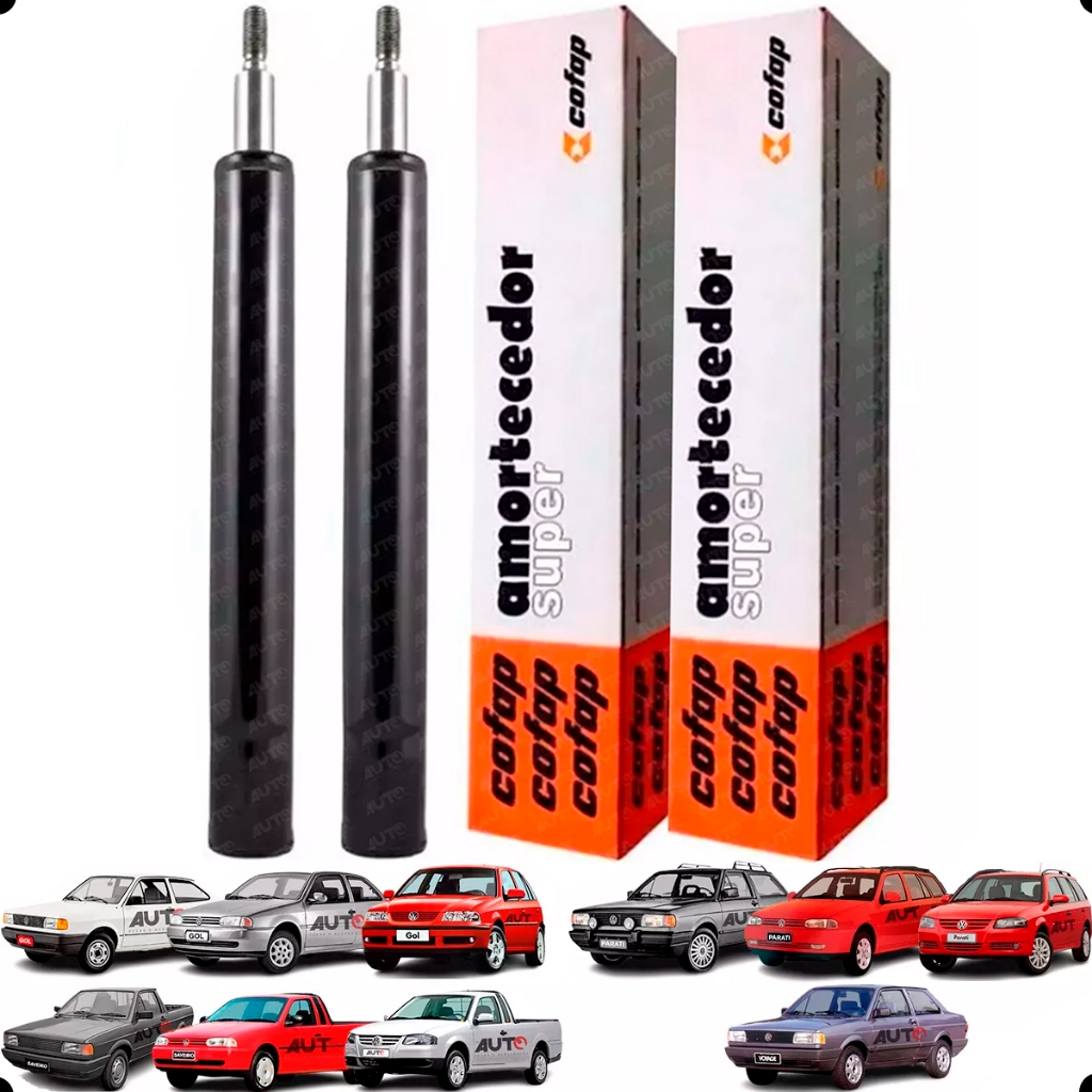 Par Amortecedores Dianteiro Para Gol Parati Saveiro Voyage Santana G1 G2 G3 G4 (Exceto G5 em Diante) em Oferta na Shopee