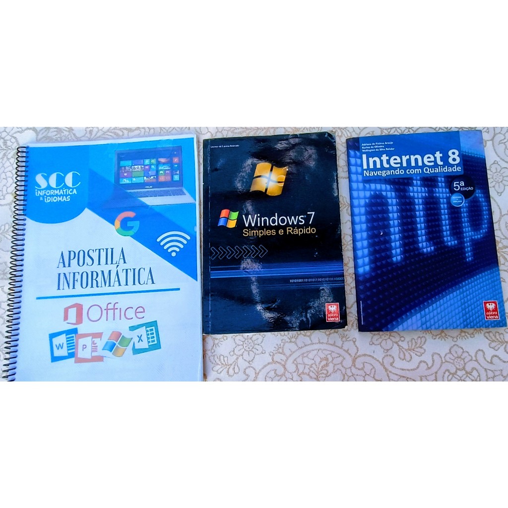 navegando com qualidade intrnet 8/windows 7 simples e rapido/informatica e idiomas