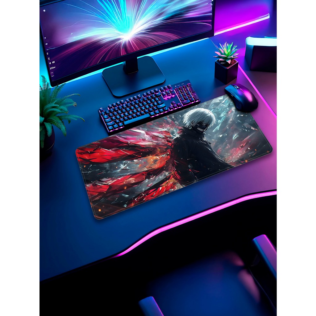 Mouse Pad Gamer Anime ITACHI/AKATSUKE/ANIME GIRL E MUITOS OUTROS Vários Tamanhos e Antiderrapante