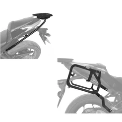 Kit Bagageiro Suporte Bau traseiro + Lateral Scam - Yamaha R3 / MT03 MT-03 2015 a 2026