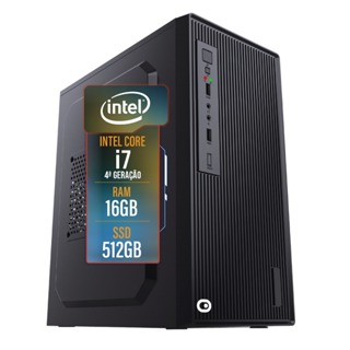 Computador 2Eletro Top Intel Core i7, 16GB RAM, SSD 512GB, HDMI, Bivolt, Áudio HD - CD2E-0107TO em Oferta na Shopee
