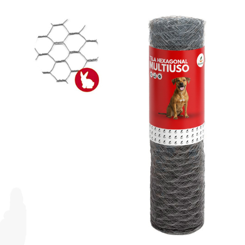 Tela Multiuso Galvanizada 1,00m (15 a 05 metros)  Fio 23 para Cercados e Segurança em Oferta na Shopee