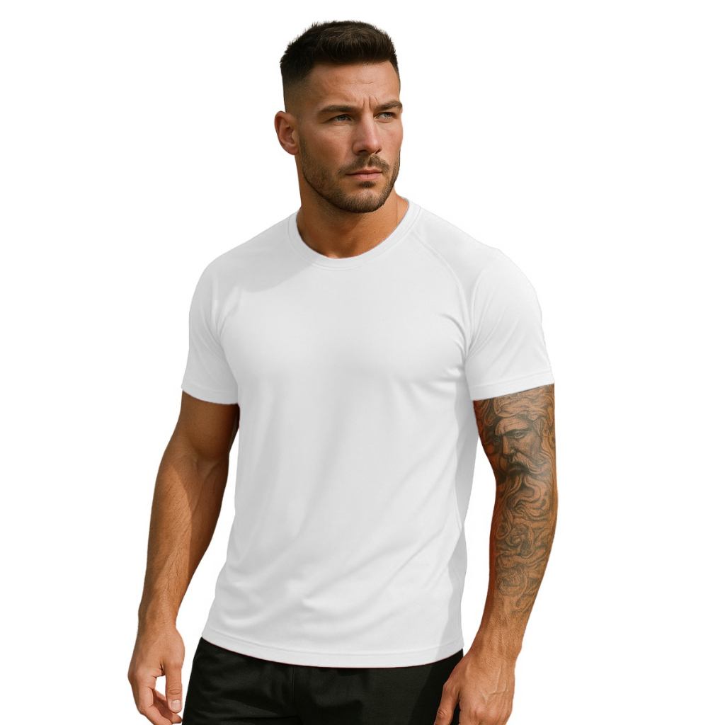 Camiseta Dry Fit Masculina Esportiva Para Treino, Corrida e Academia