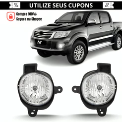 Par/Un Farol de Milha Auxiliar Hilux Pickup 2012 2013 2014 2015