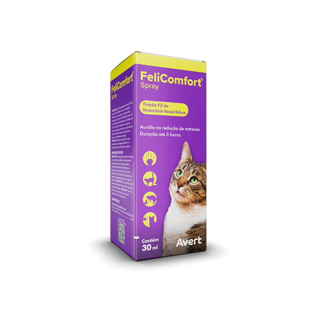 FeliComfort Spray para Gatos Feromônio Bem-Estar 30 ml em Oferta na Shopee