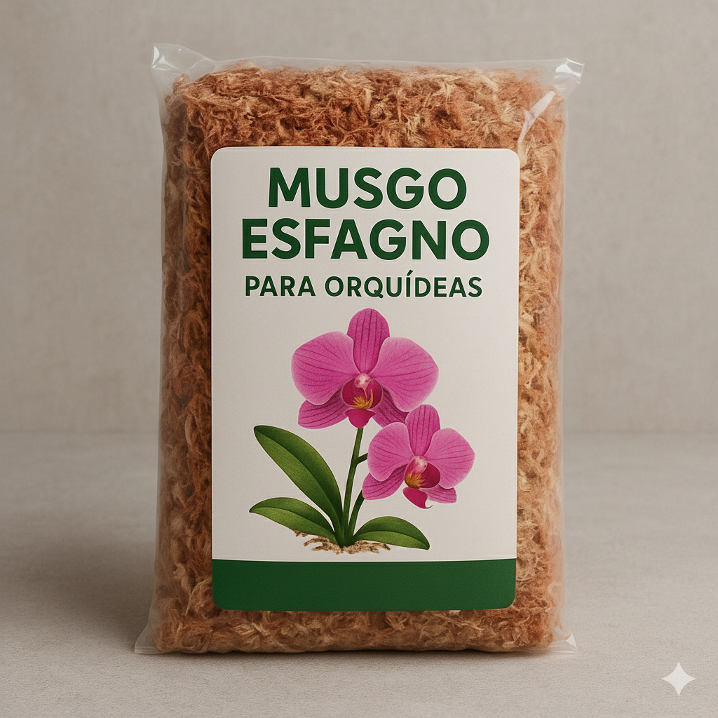 Musgo Esfagno 8L para Jardinagem, Terrários e Paisagismo